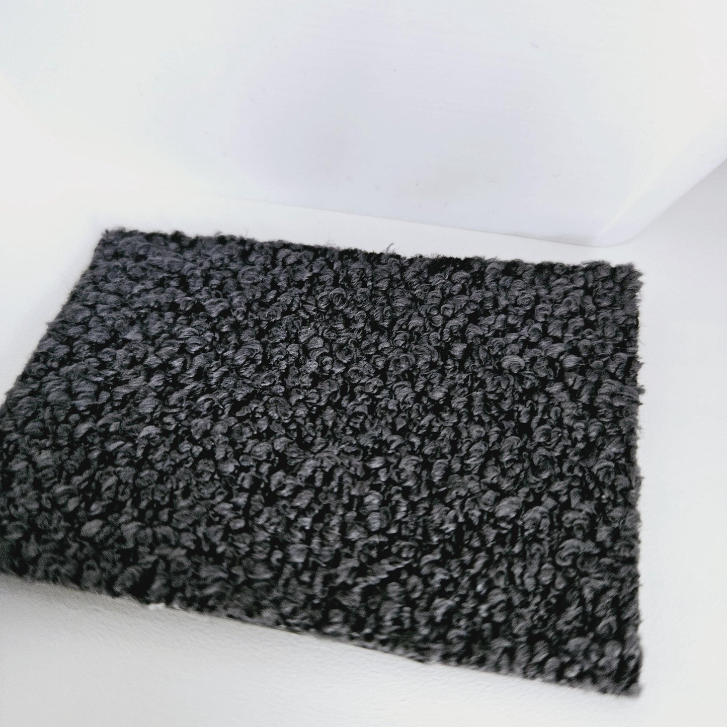 Dolls House Boucle Fabric Bath Mat | Choice of Colours | 1:12th Scale | Miniature Mat