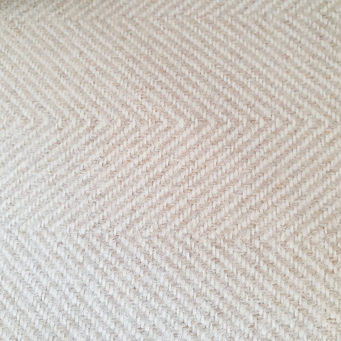 Dolls House Modern Light Beige Herringbone Rug | 1:12th Scale | Miniature Rug