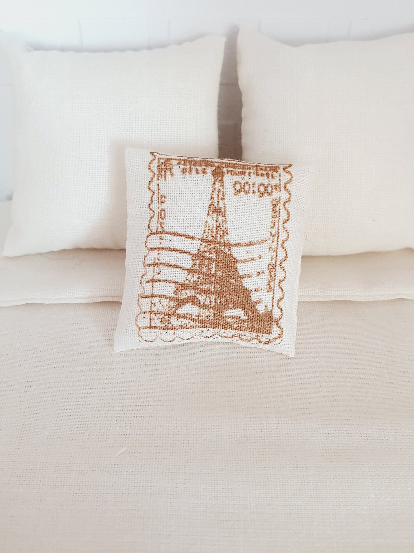 Dolls house Triple Cushion Pack | Paris Cushions | 12th scale cushions, miniature cushions