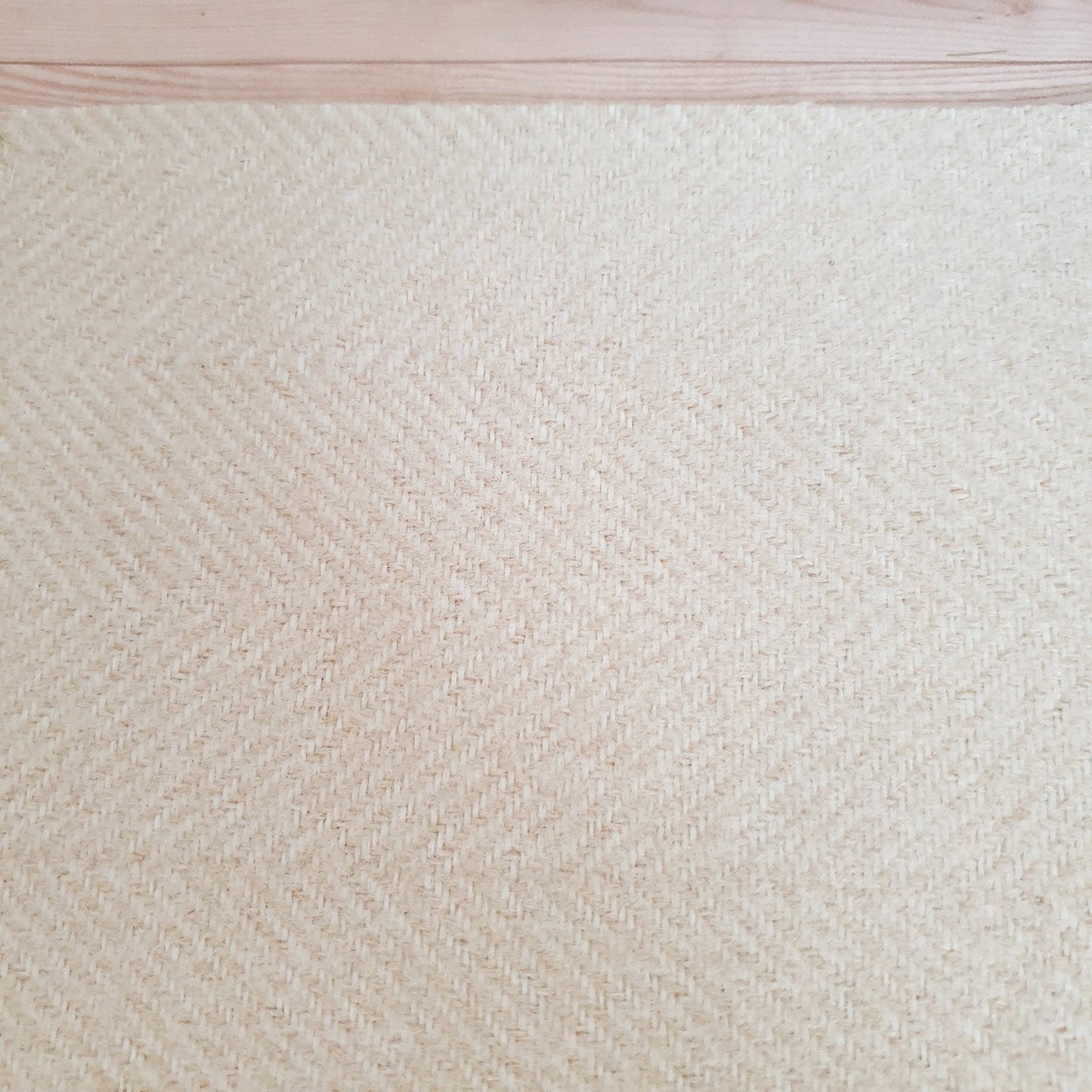Dolls House Dark Beige Herringbone Rug | 1:12th Scale | Miniature Rug