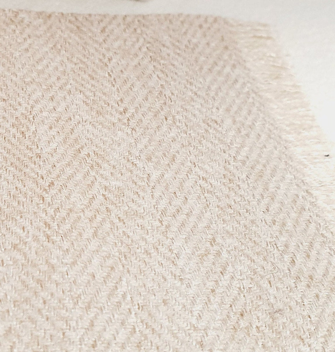 Dolls House Beige Herringbone Rug | 1:12th Scale | Miniature Rug
