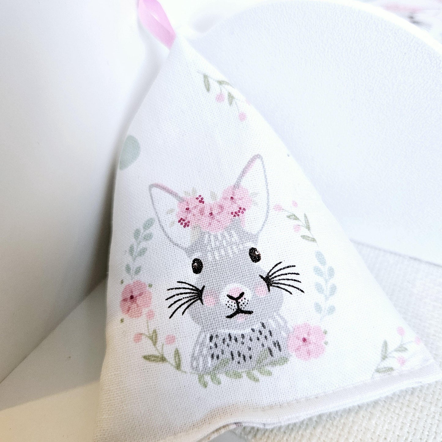 Dolls house Easter Bunny Bean Chair Set | 12th scale chair