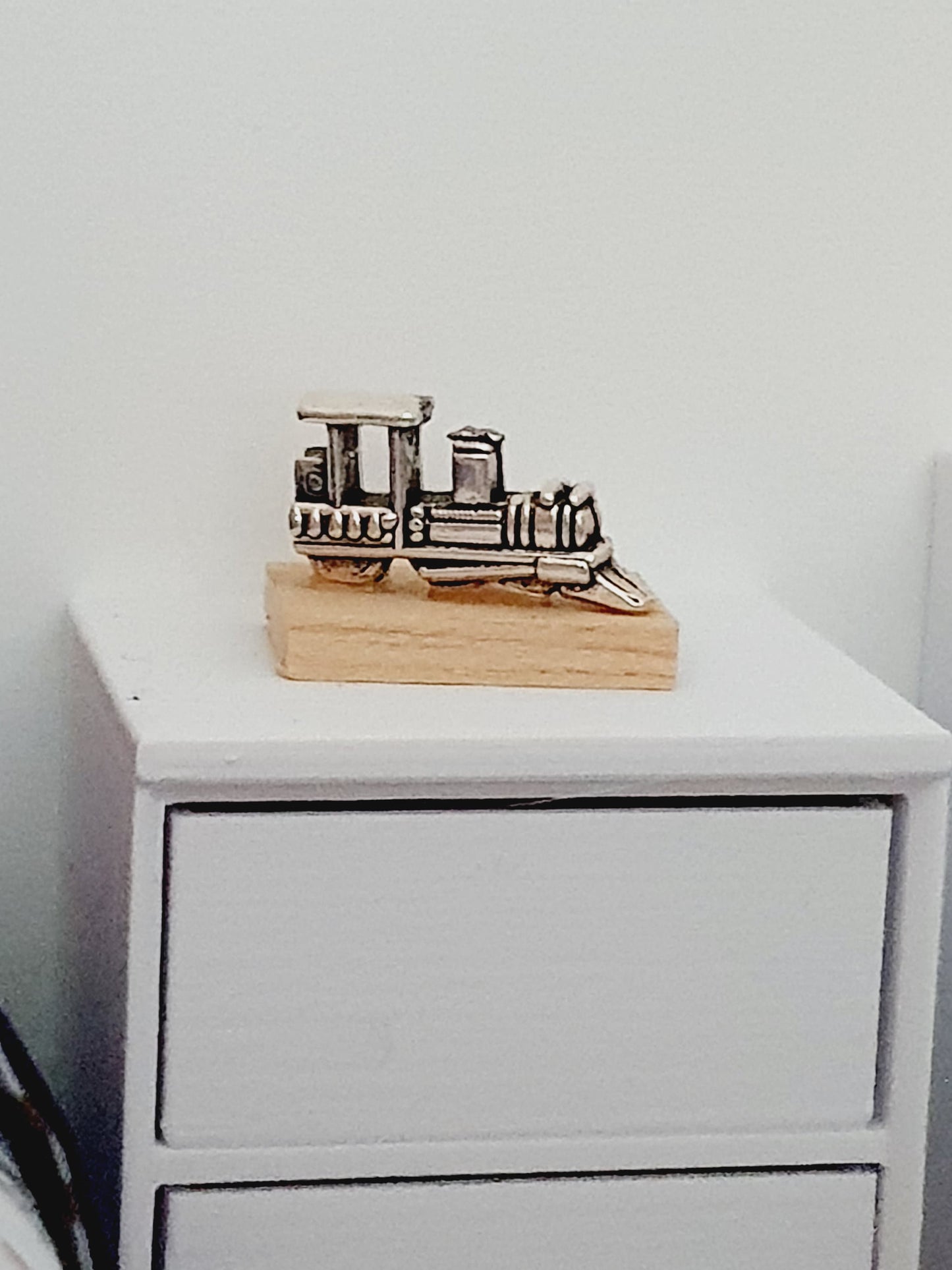 Childs ornaments dolls house car robot rocking horse or train 1:12th scale ornament