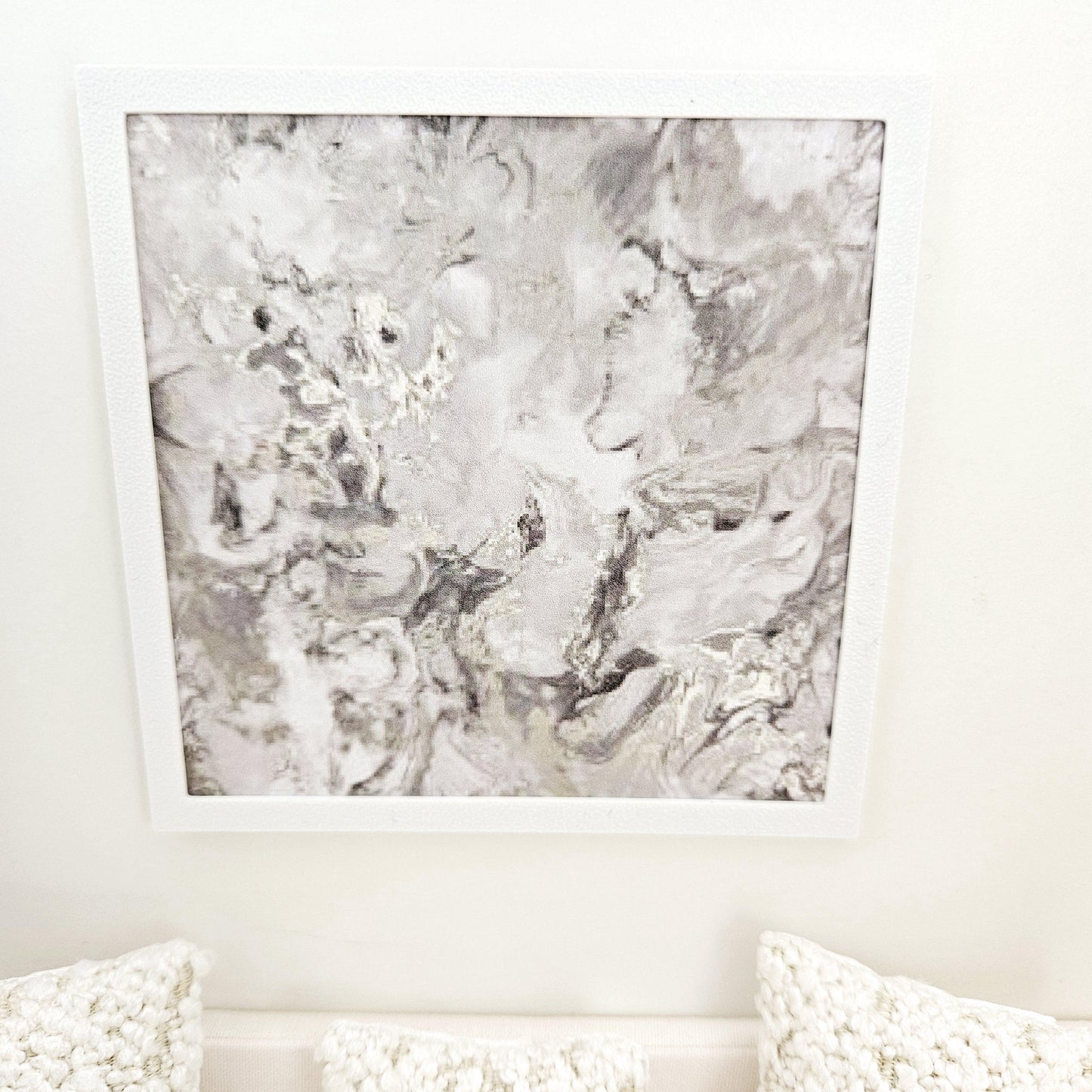 Dolls House Modern Framed Wall Art, Abstract picture, 12th scale, miniature wall picture for any room