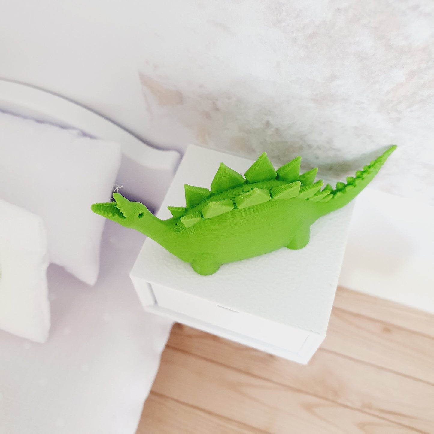 Dolls House Dinosaur Ornament | Floor Decoration | Choice of Colours | 1:12 Scale Miniature
