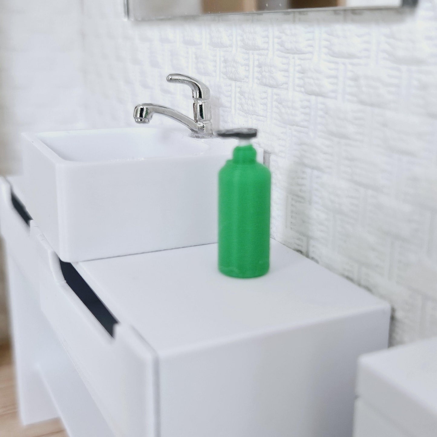 Dolls House Bathroom Soap Pump 1:12th Scale, Miniature, Choice of Colours