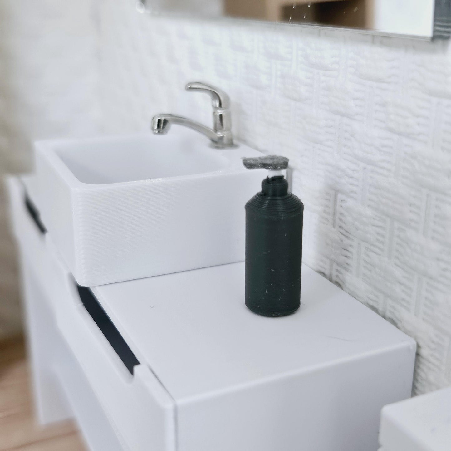 Dolls House Bathroom Soap Pump 1:12th Scale, Miniature, Choice of Colours