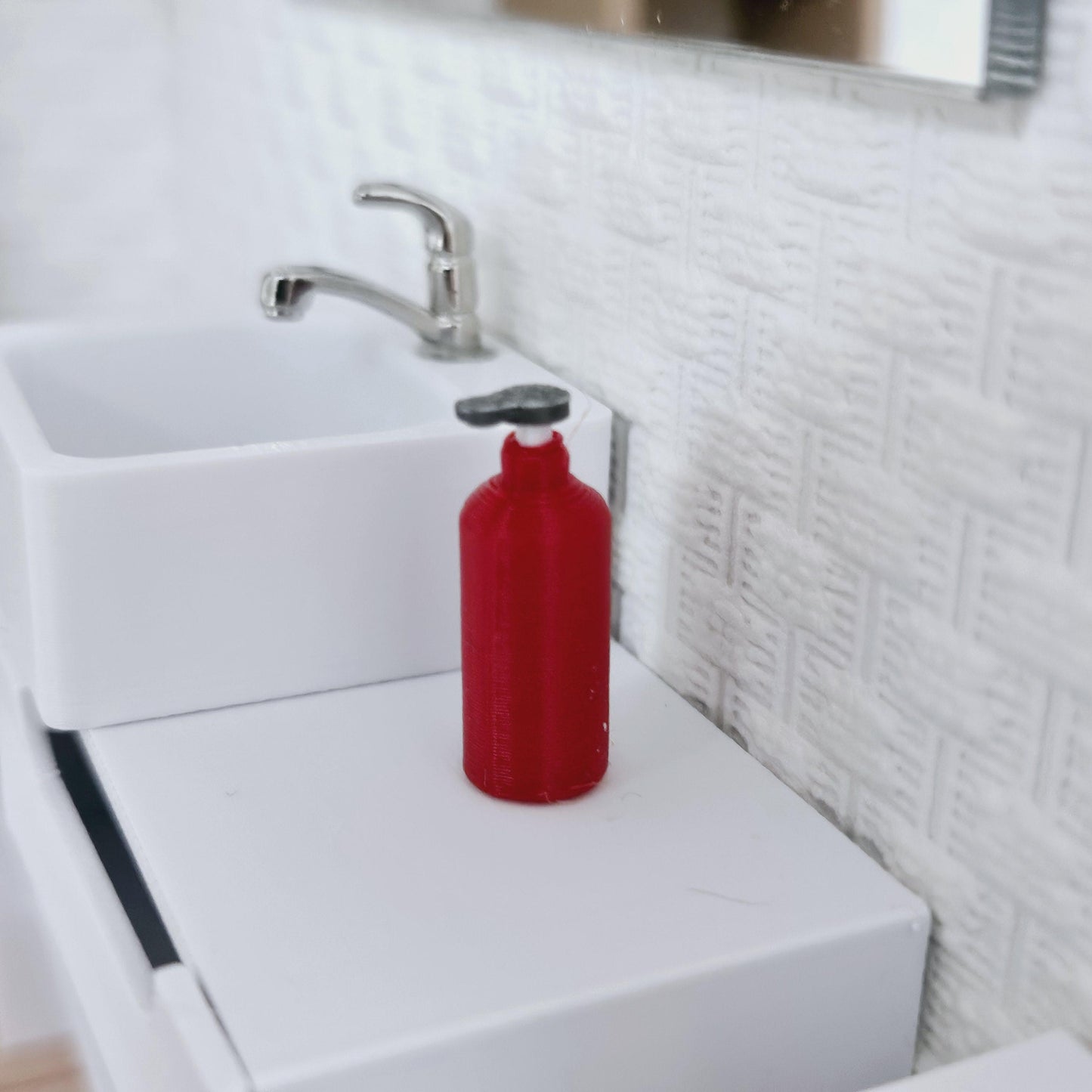 Dolls House Bathroom Soap Pump 1:12th Scale, Miniature, Choice of Colours