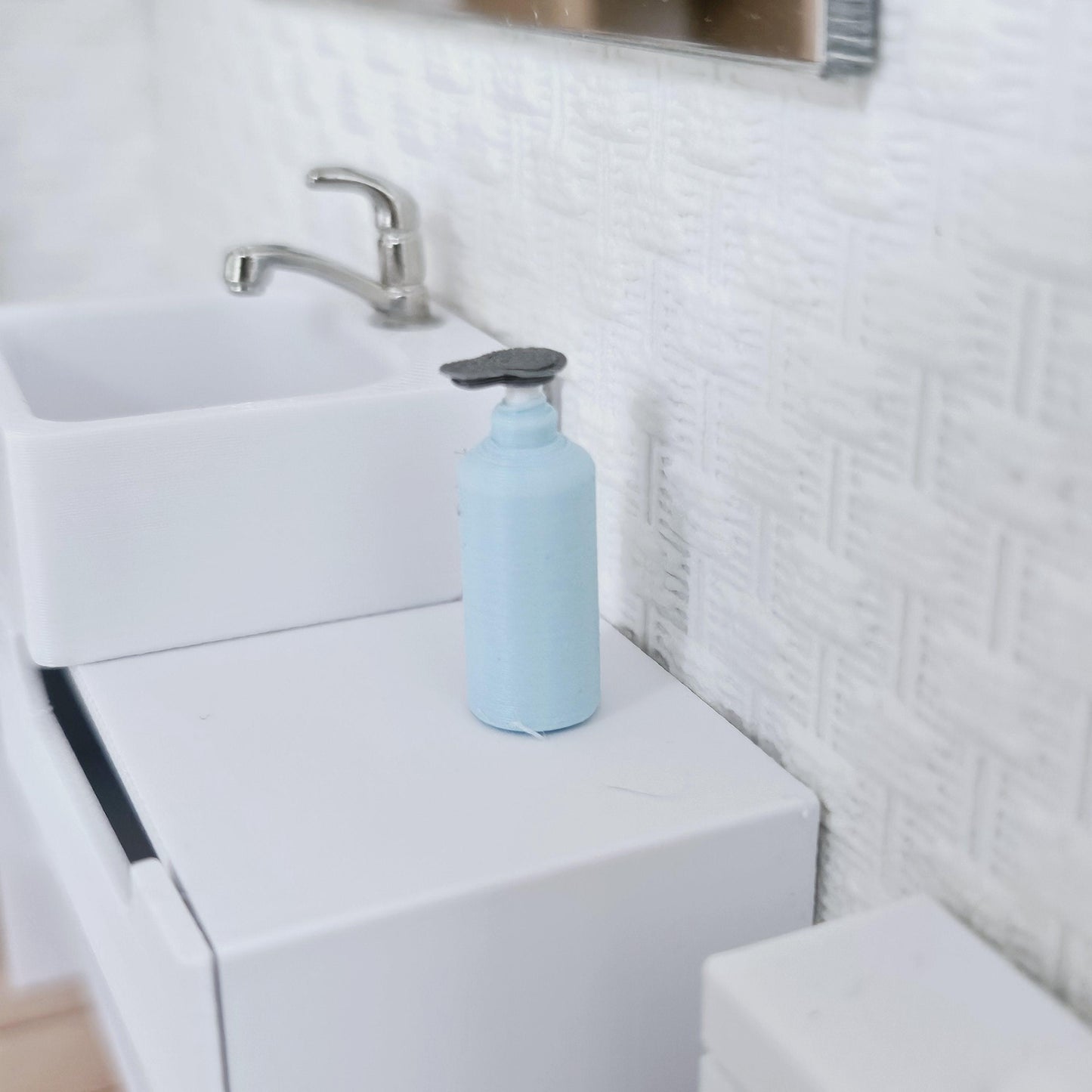 Dolls House Bathroom Soap Pump 1:12th Scale, Miniature, Choice of Colours