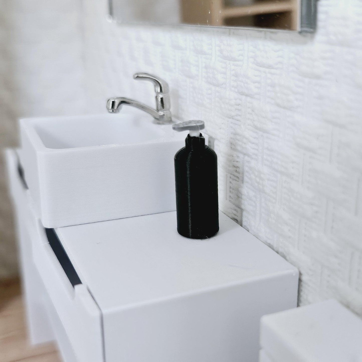 Dolls House Bathroom Soap Pump 1:12th Scale, Miniature, Choice of Colours
