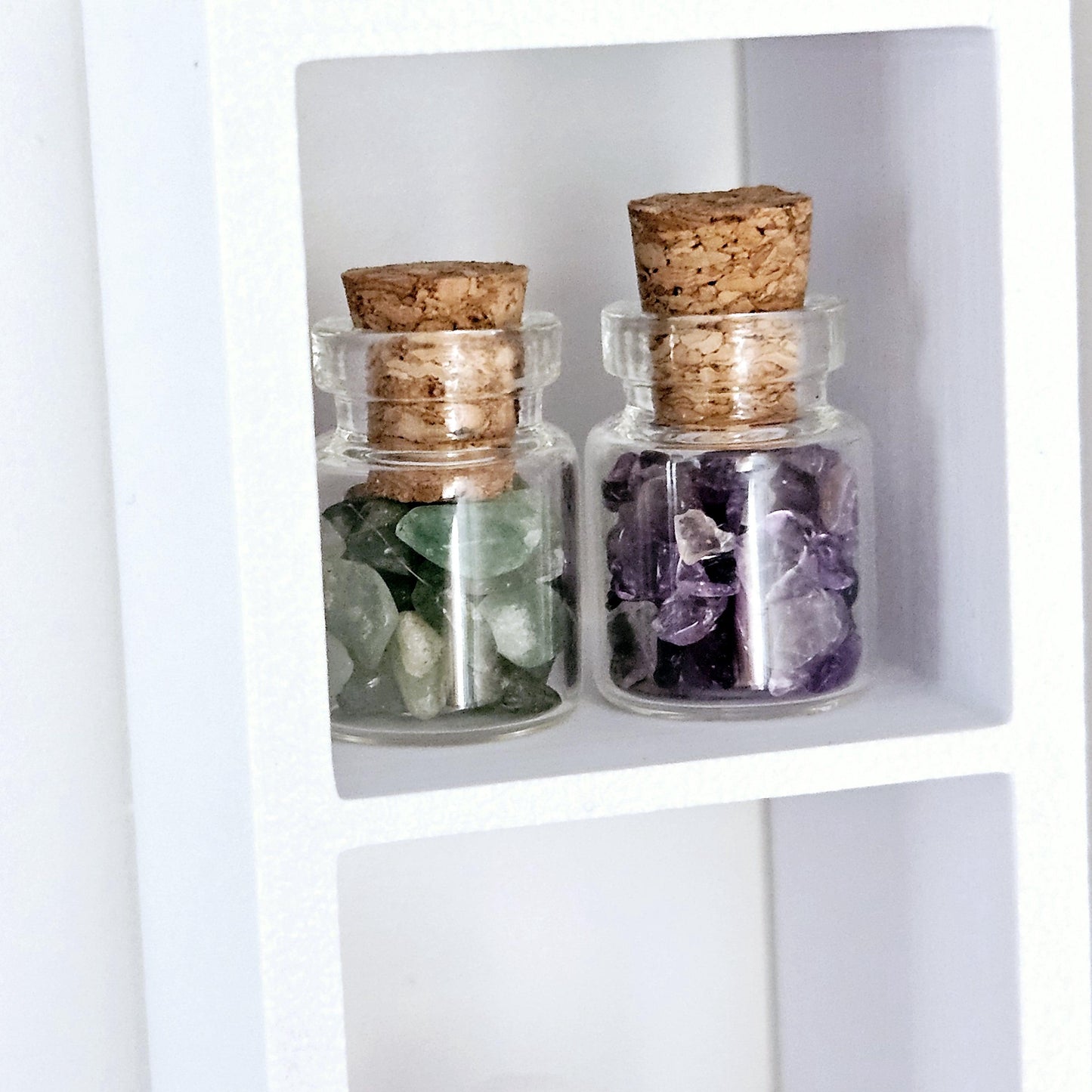 Dolls House Bath Salts Bottles – Miniature Bathroom Accessories, 1:12 Scale