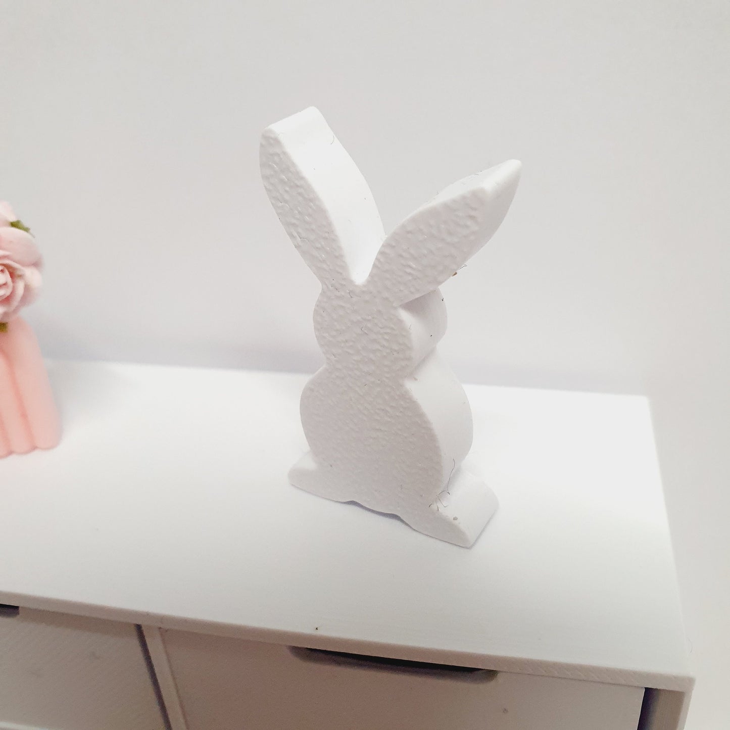 Dolls house Easter Bunny, Choice of Colours, 12th Scale Ornament, easter bunny (RAB2)