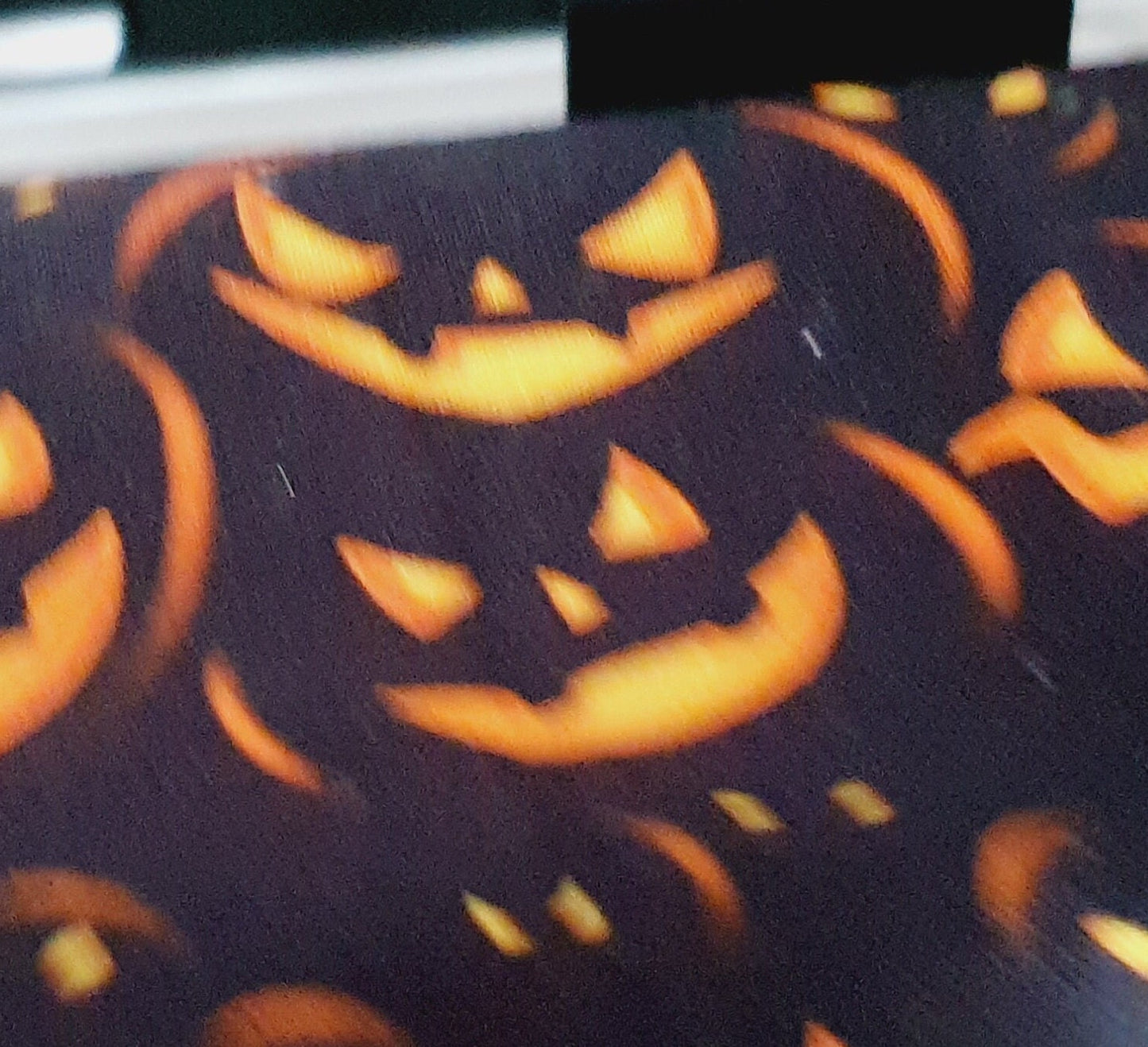 Dolls House Halloween Tablecloth, miniature tablecloth, Halloween Tablecloth, 12th scale