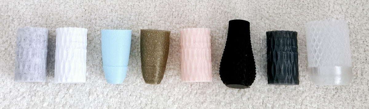 Dolls House Coloured Vases, Set of 4, Miniature vases, 12th Scale