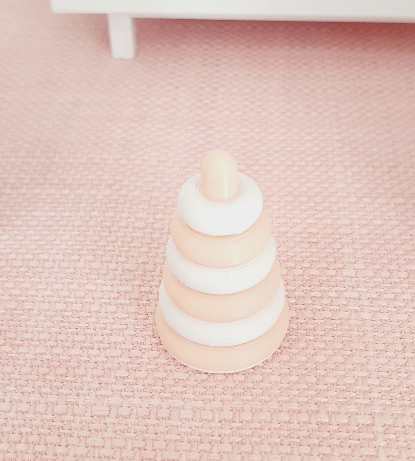 Dolls House Stacking Ring Toy, 1:12th Scale, Miniature Toys