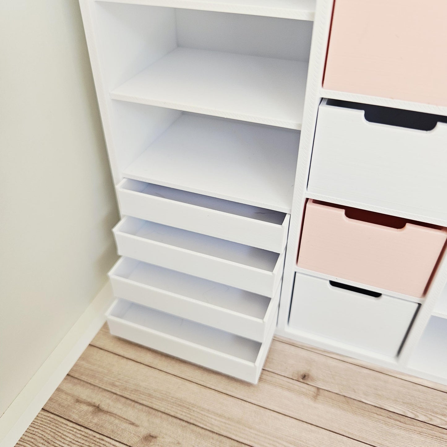 Dolls House Modern Craft / Sewing Room Storage Unit – 12th scale, Inch Scale Miniature Furniture