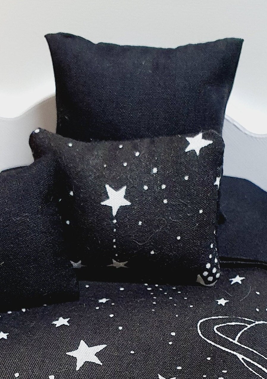 Space Theme Junior Bedding Set – alternate view 2 | 1:12 scale dolls house miniature
