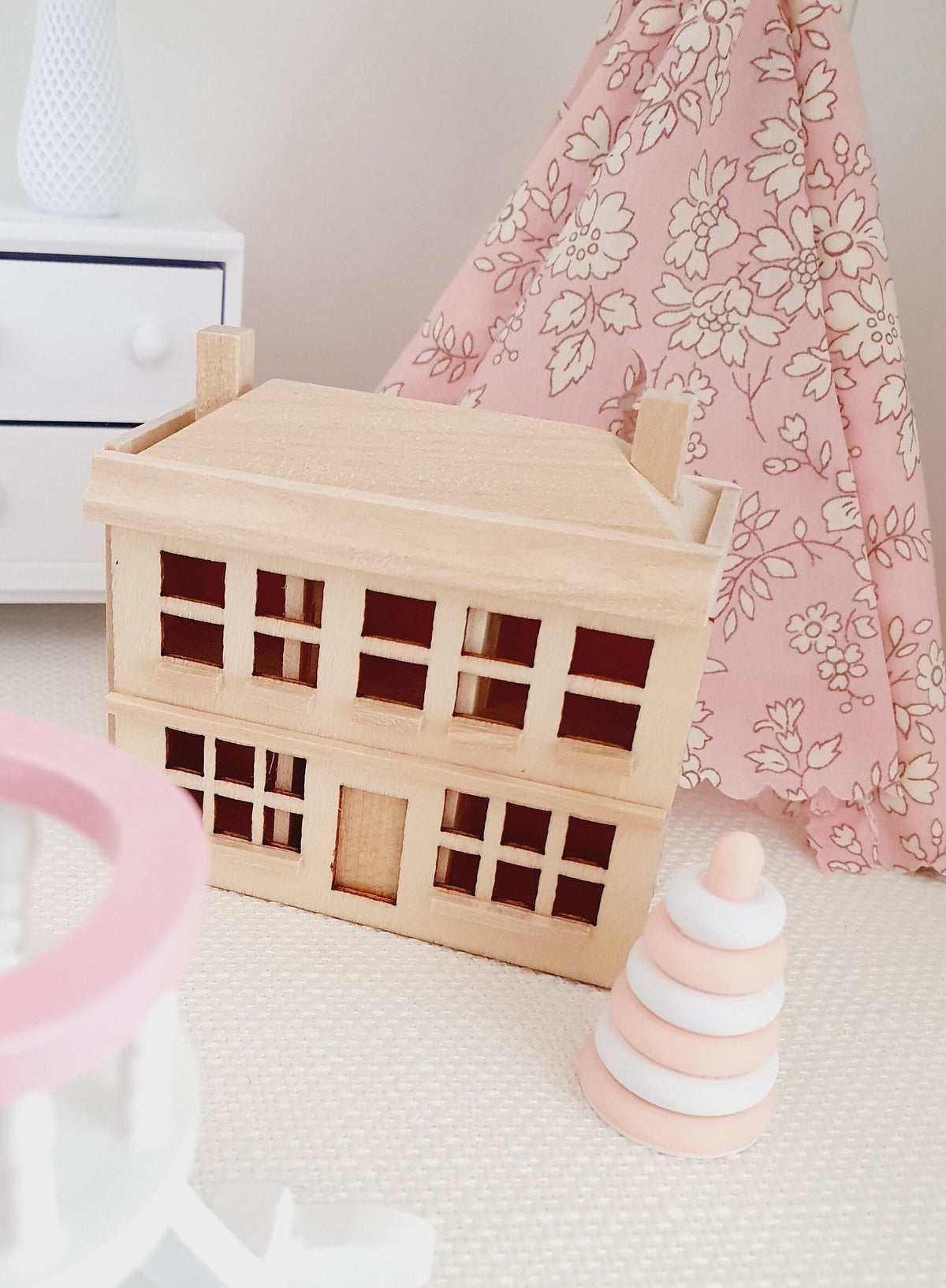 Stacking Ring Toy – alternate view 7 | 1:12 scale dolls house miniature
