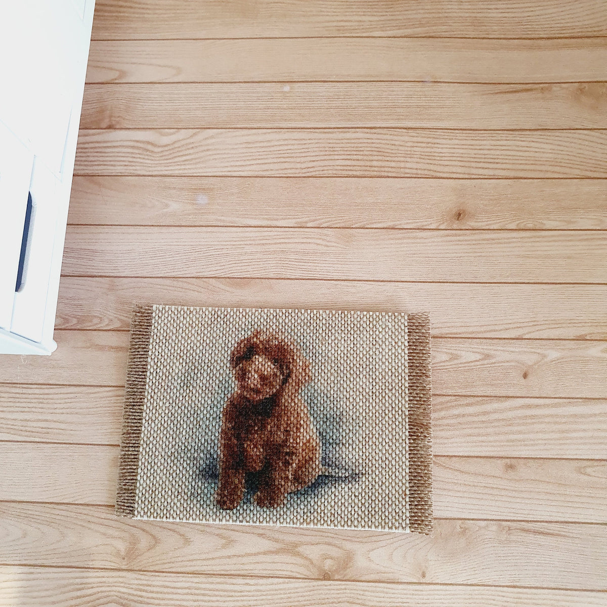 Cockapoo Dog Doormat – alternate view 7 | 1:12 scale dolls house miniature