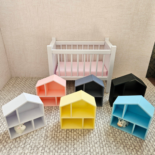 IKEA-Style Toy Dolls House – alternate view 2 | 1:12 scale dolls house miniature