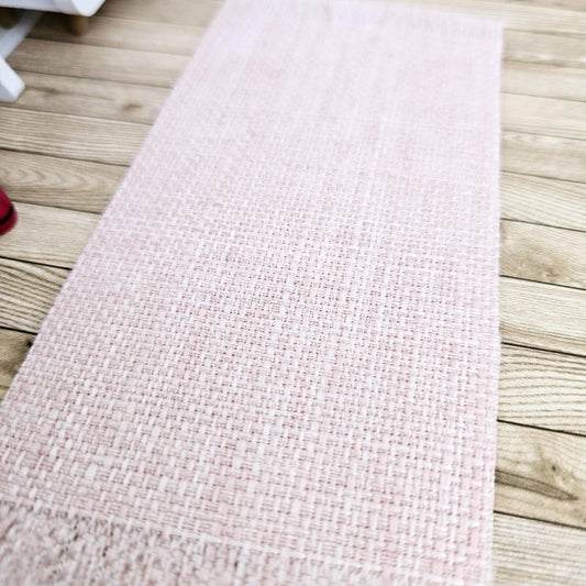 Pink Runner Rug – alternate view 2 | 1:12 scale dolls house miniature
