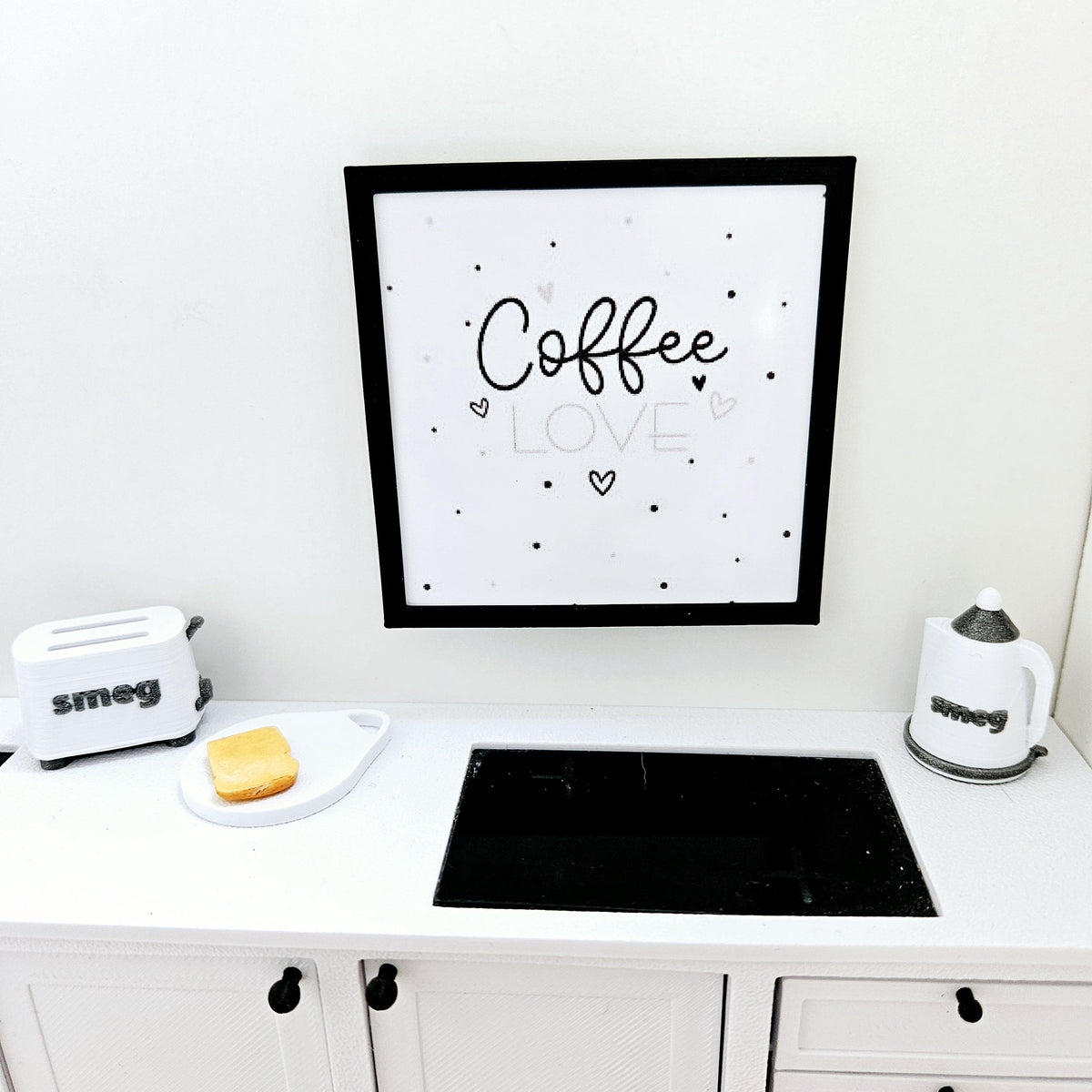 Coffee Love Framed Print – alternate view 7 | 1:12 scale dolls house miniature