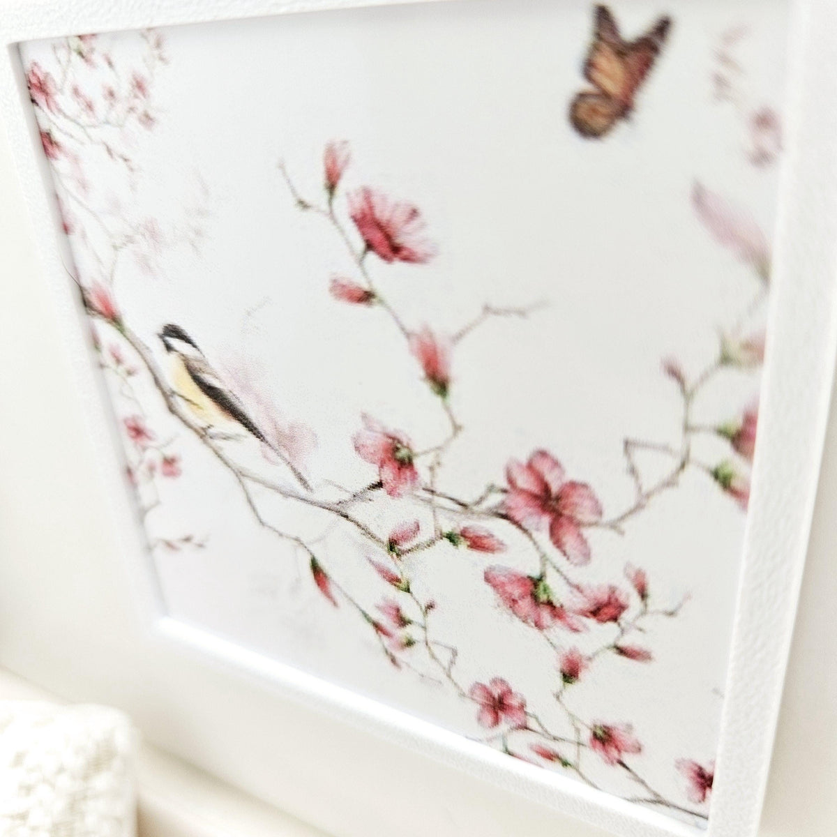 Floral Bird Picture – alternate view 7 | 1:12 scale dolls house miniature
