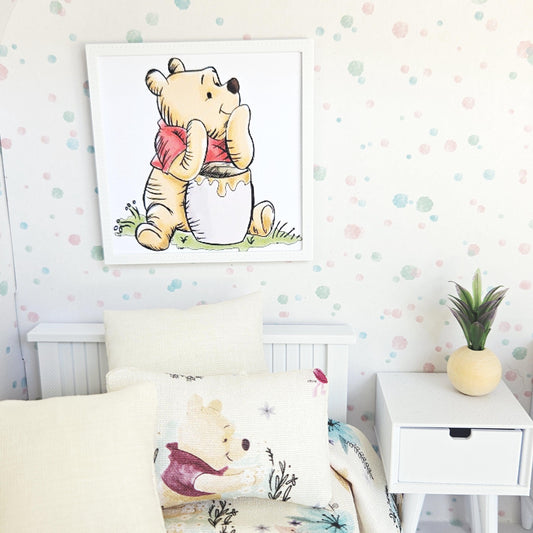 Winnie the Pooh Print – alternate view 2 | 1:12 scale dolls house miniature