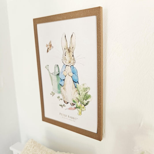 Peter Rabbit Framed Art – alternate view 2 | 1:12 scale dolls house miniature