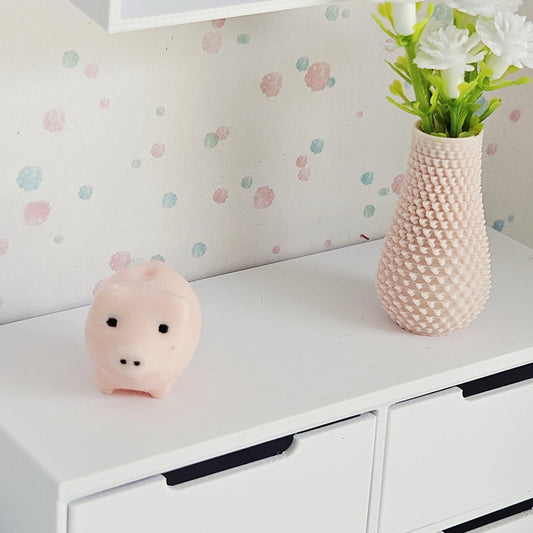 Piggy Bank – alternate view 2 | 1:12 scale dolls house miniature