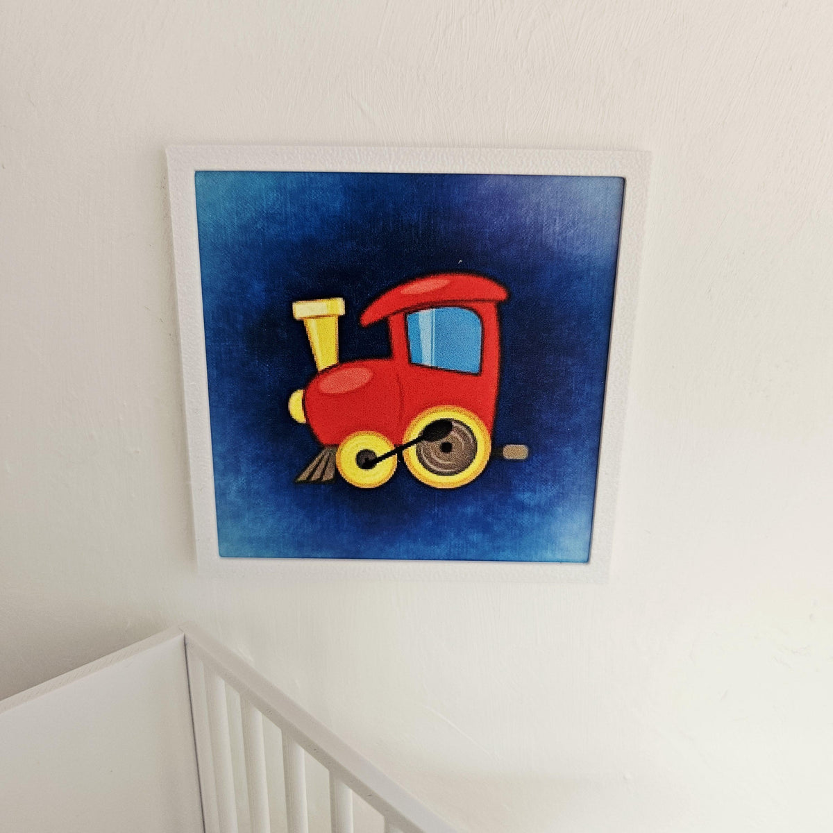 Framed Train Picture – alternate view 6 | 1:12 scale dolls house miniature