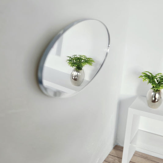 Large Oval Mirror – alternate view 2 | 1:12 scale dolls house miniature