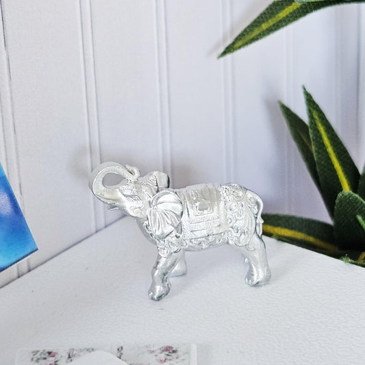 Elephant Ornament – alternate view 2 | 1:12 scale dolls house miniature
