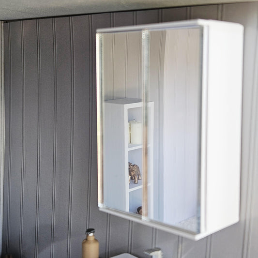 Mirrored Bathroom Cabinet – alternate view 2 | 1:12 scale dolls house miniature