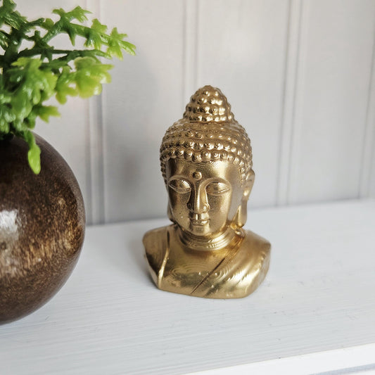 Buddha Head Ornament – alternate view 2 | 1:12 scale dolls house miniature