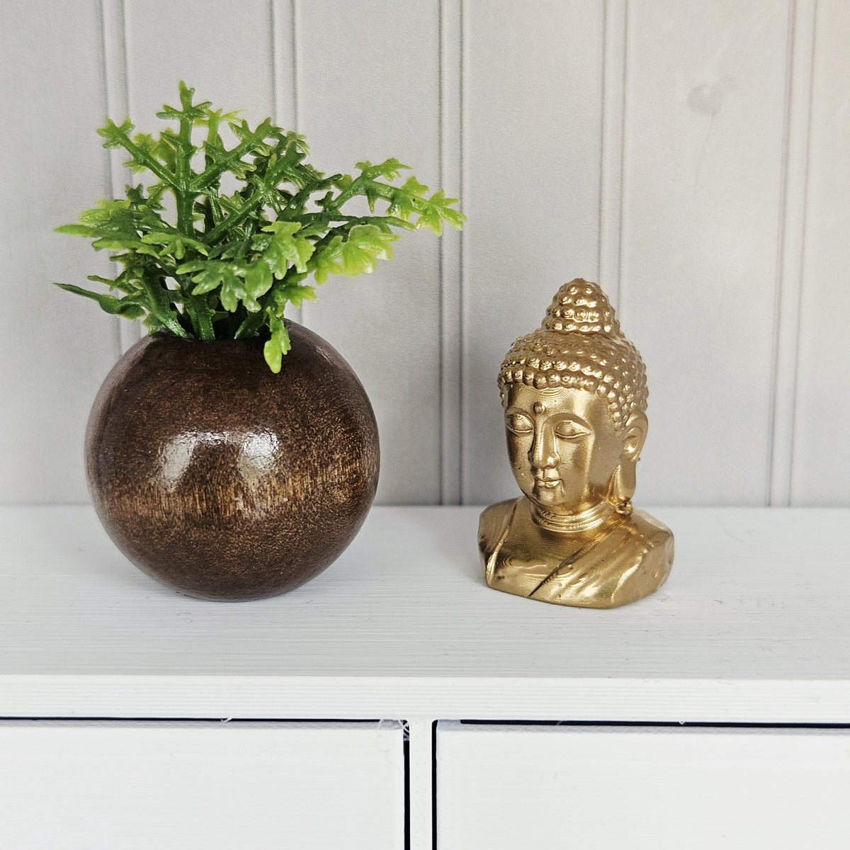 Buddha Head Ornament – alternate view 6 | 1:12 scale dolls house miniature
