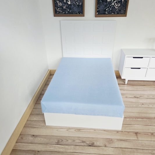 Double Mattress – alternate view 2 | 1:12 scale dolls house miniature