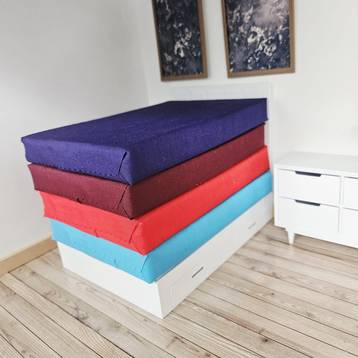 Double Mattress – alternate view 20 | 1:12 scale dolls house miniature