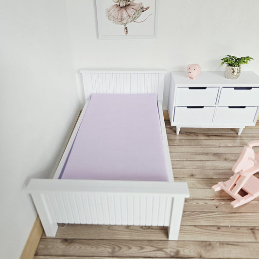 Single Mattress – alternate view 2 | 1:12 scale dolls house miniature