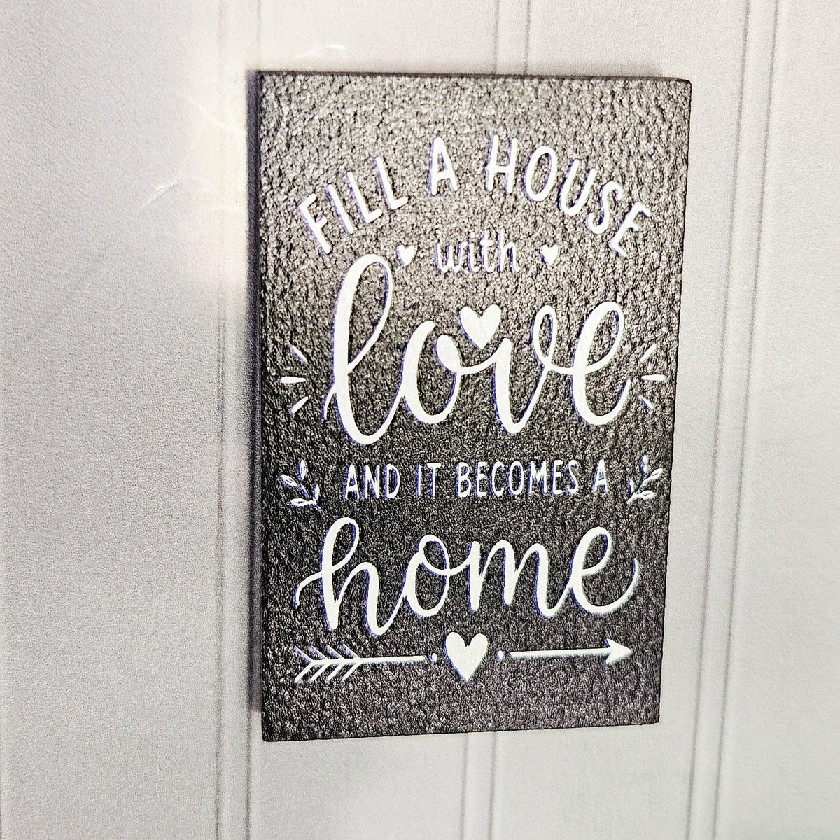 Fill a House with Love Sign – alternate view 10 | 1:12 scale dolls house miniature