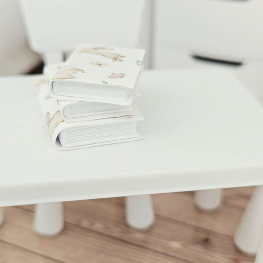 Bunny Closed Books – Set of 3 – alternate view 2 | 1:12 scale dolls house miniature