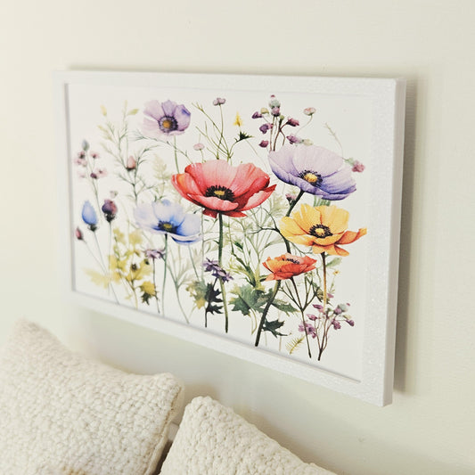 Wild Flowers Art – alternate view 2 | 1:12 scale dolls house miniature