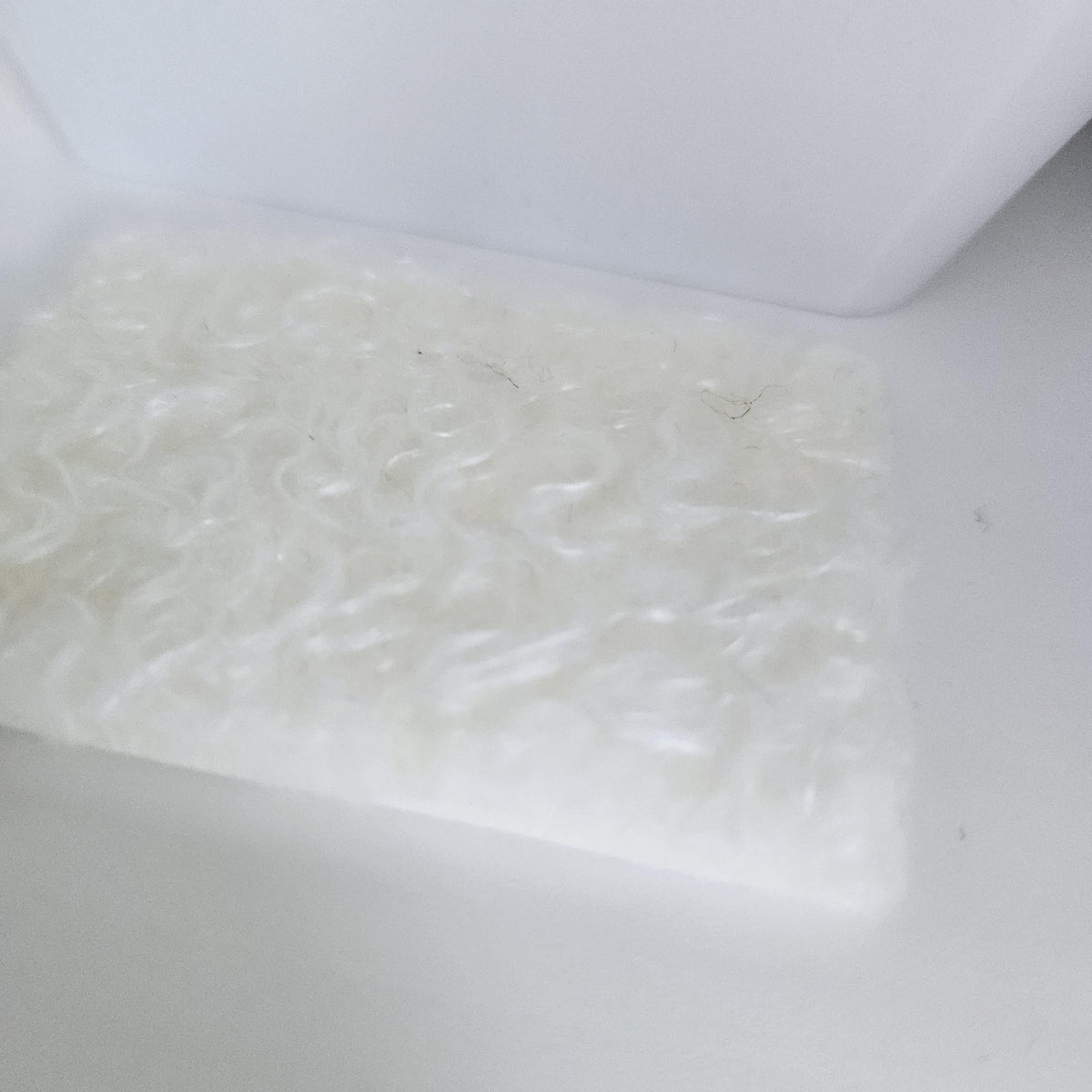 Dolls House Fur Fabric Bath Mat | Choice of Colours | 1:12th Scale | Miniature Mat