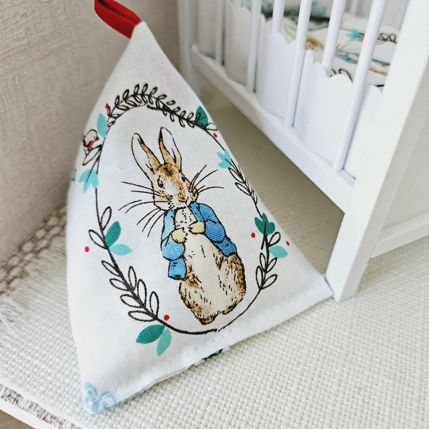 Dolls House Peter Rabbit Bean Bag Chair | 1:12 Scale, Miniature bean bag