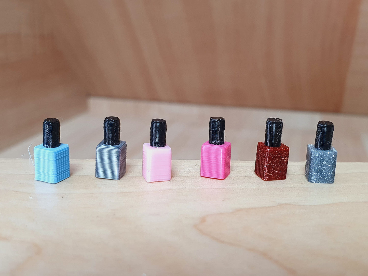 Dolls House Nail Polish Set | Choice of Colours | 1:12 Scale Miniature