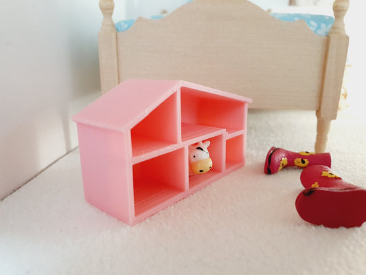 Dolls House Modern Toy Dolls House | Choice of Colours | 1:12 Scale Miniature