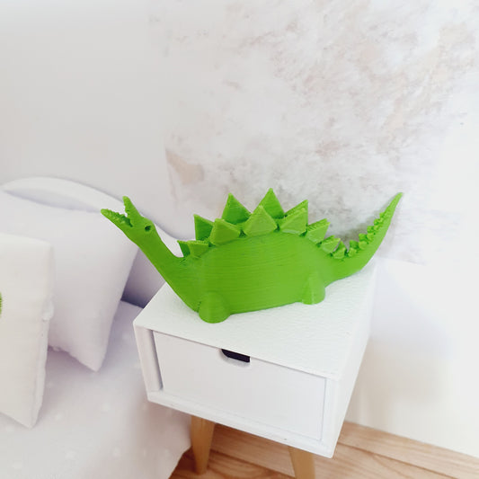 Dolls House Dinosaur Ornament | Floor Decoration | Choice of Colours | 1:12 Scale Miniature