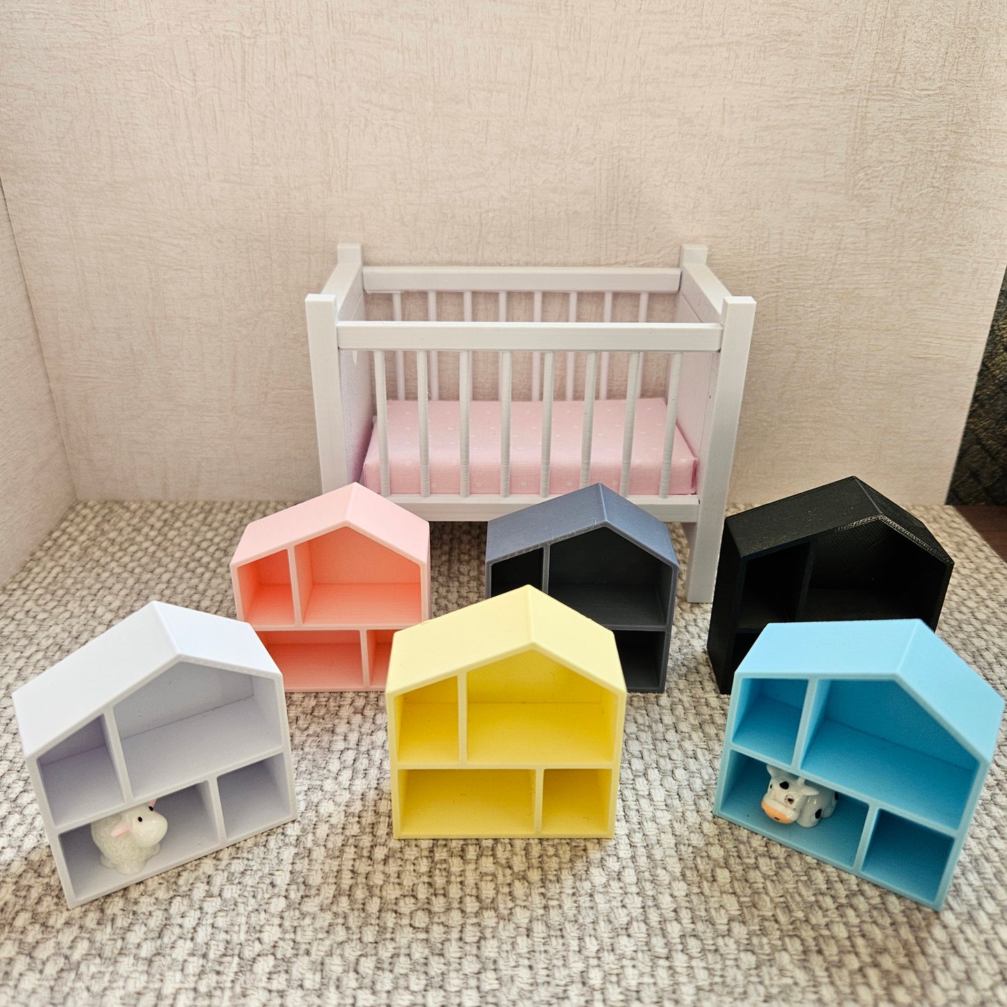 Dolls House Miniature Toy Dolls House | Modern Style | 1:12 Scale