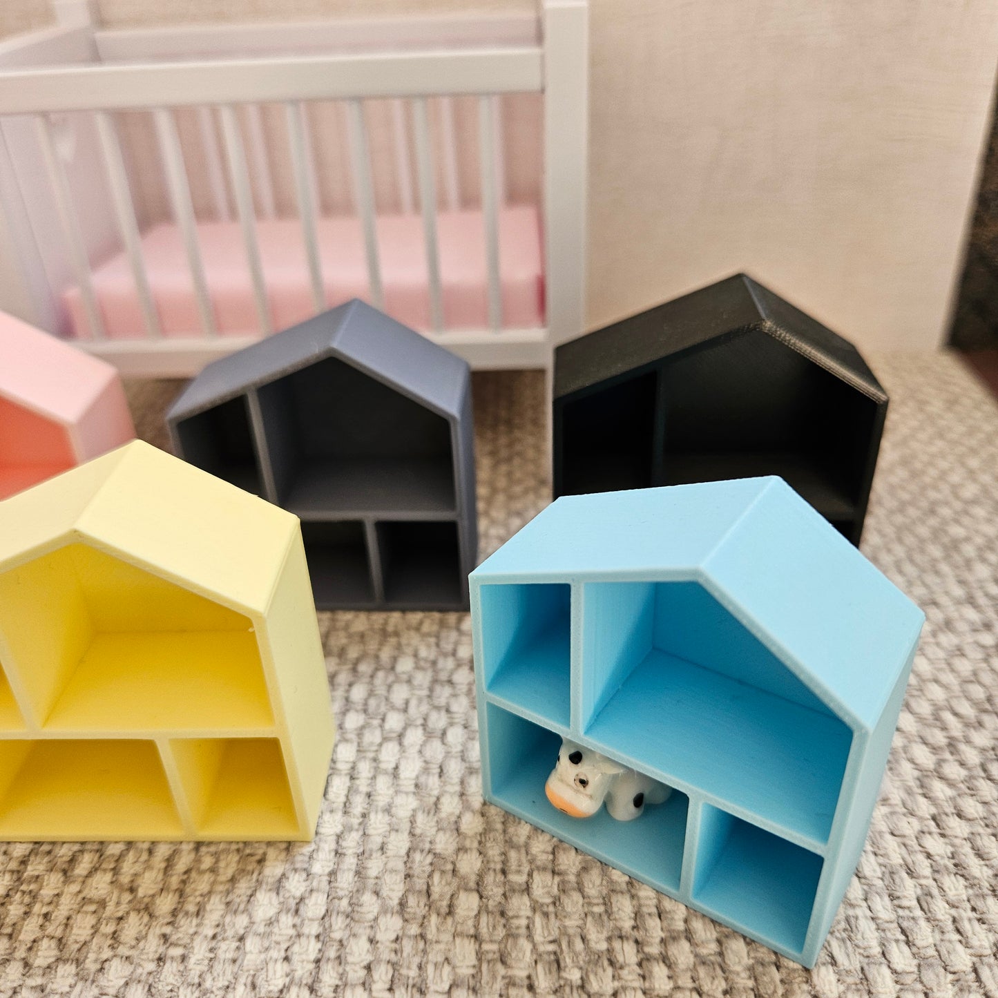 Dolls House Miniature Toy Dolls House | Modern Style | 1:12 Scale