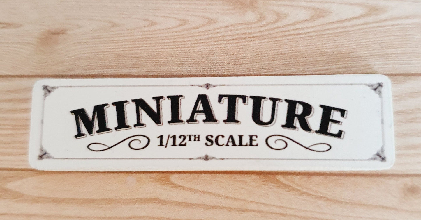 Dolls House Rabbit Hutch Set | With Accessories & Rabbit | 1:12 Scale Miniature